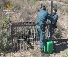 La Guardia Civil interviene artes prohibidas en un coto privado de caza de Almería